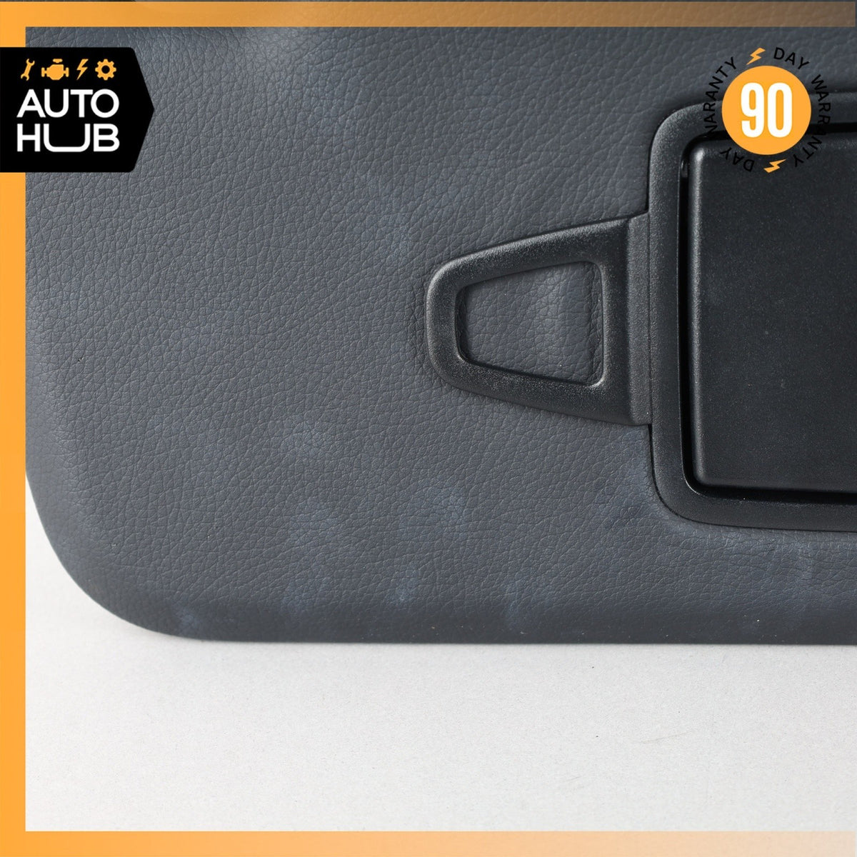 Mercedes W238 E400 C300 Right Passenger Side Sunvisor Sun Visor Black OEM - photo 3