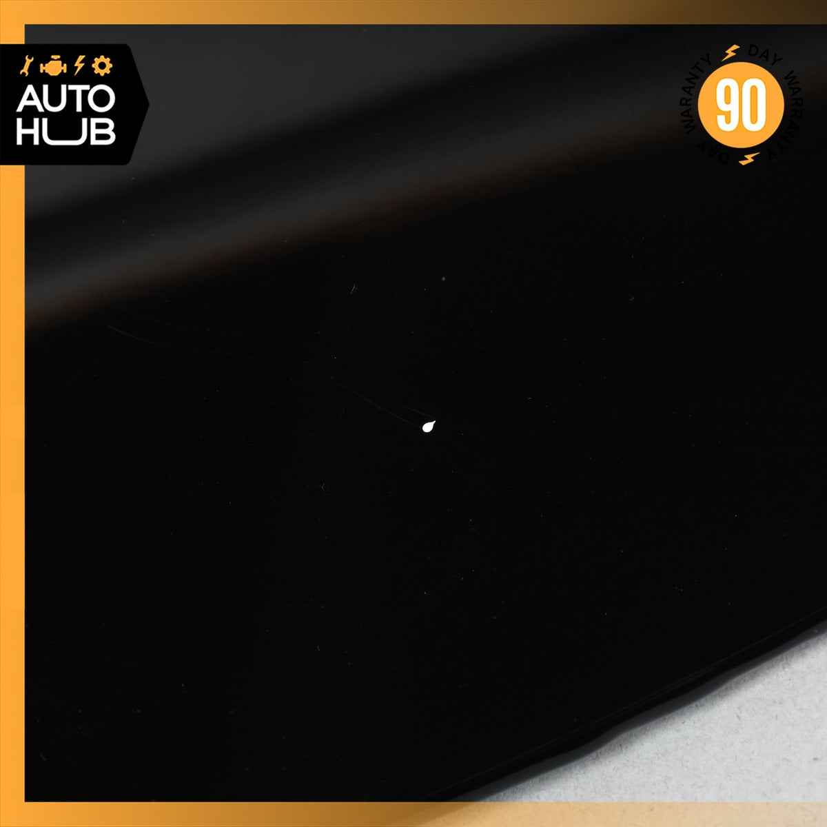 11-18 Porsche Cayenne 958 Fuel Door Lid Gas Tank Cover Black OEM - photo 6