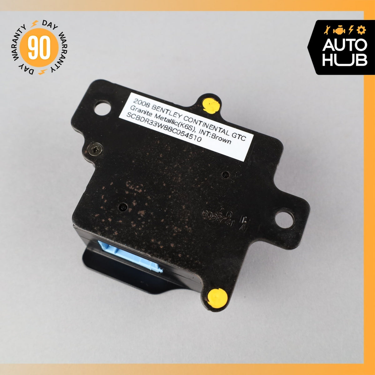 03-10 Bentley Continental GTC GT Safety Bag Sensor SRS Control Module OEM 43k - photo 8