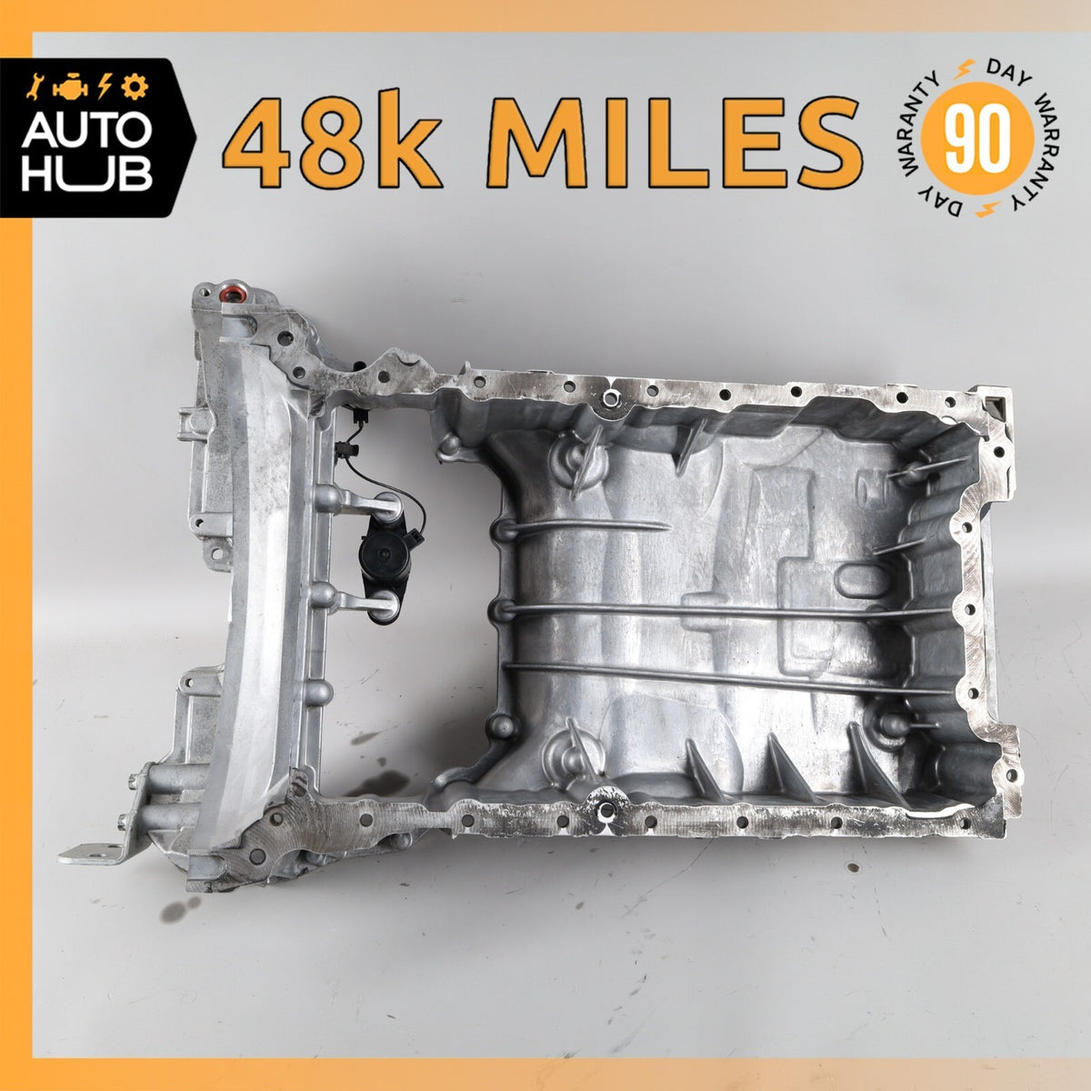 Mercedes W212 E350 Bluetec Diesel OM642 Engine Upper Oil Pan 6420142602 OEM 48k - photo 1