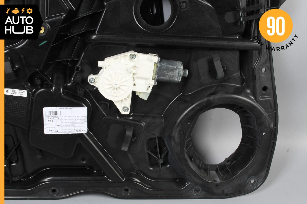 12-19 Mercedes X166 GL450 ML550 GL550 Window Regulator Panel Front Left OEM - photo 8