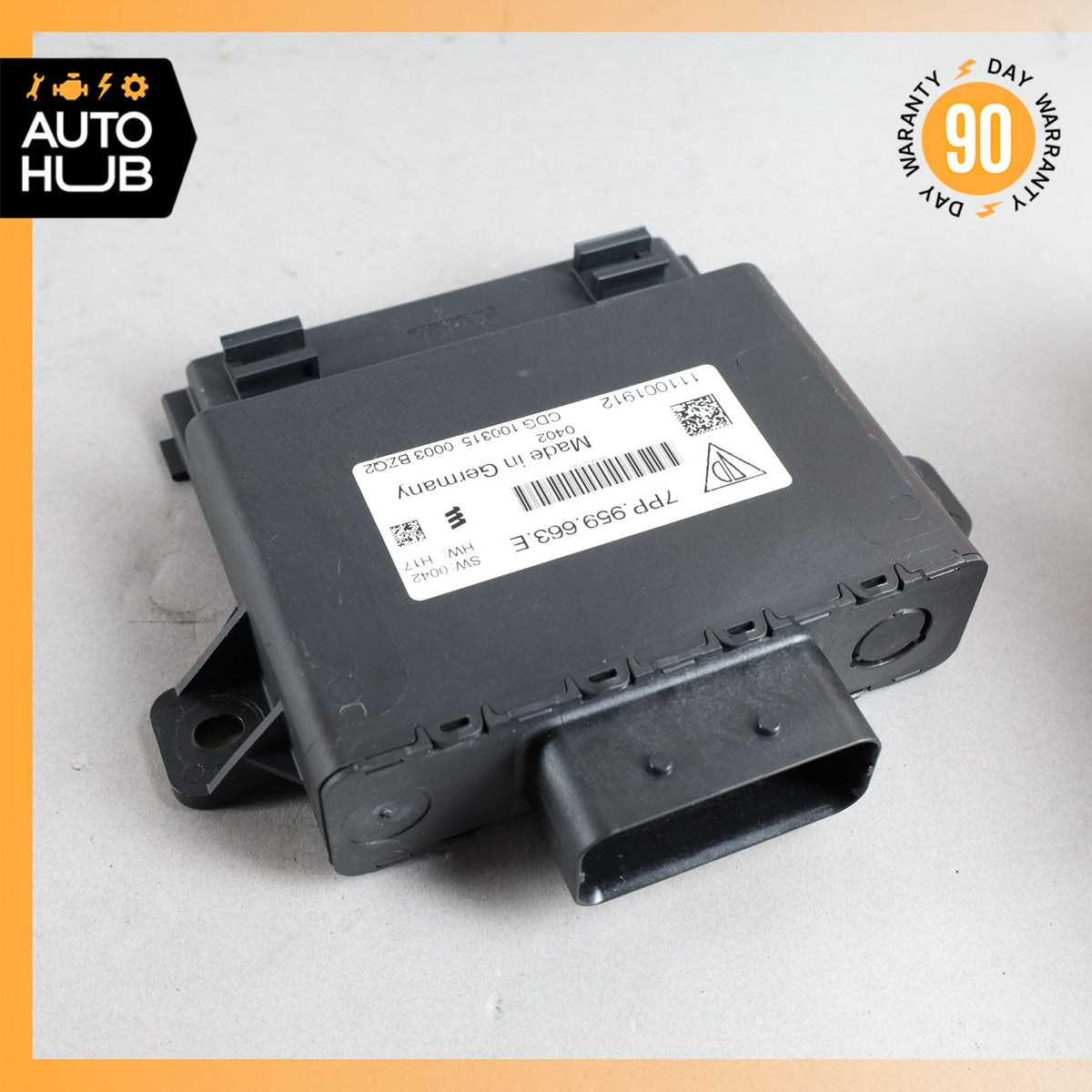 Porsche Cayenne 958 Start Stop Voltage Stabilizer Control Module ECU OEM - photo 1