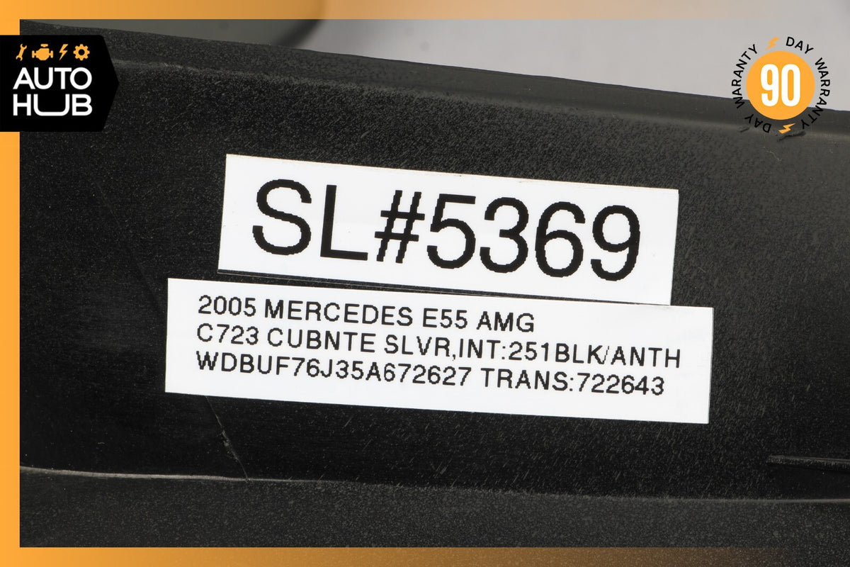 03-09 Mercedes W211 E55 E320 E350 Instrument Cluster Speedometer Bezel Trim OEM - photo 12