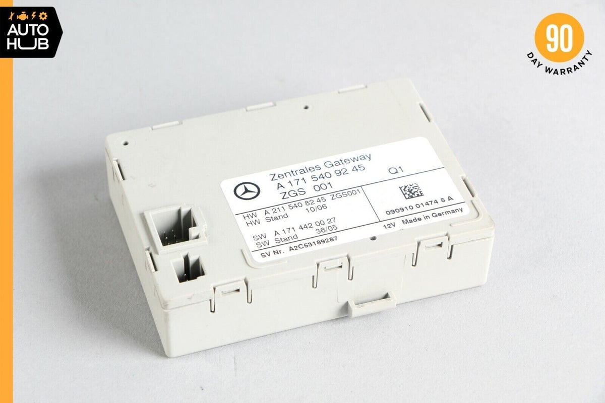 03-11 Mercedes R171 SLK300 E320 Central Gateway Control Module 1715409245 OEM - photo 1