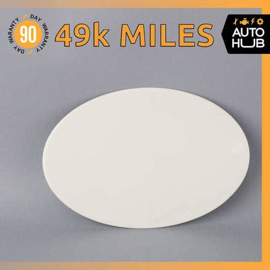 12-18 Bentley Continental GTC Fuel Filler Gas Tank Door Flap Lid White OEM 49k - photo 1
