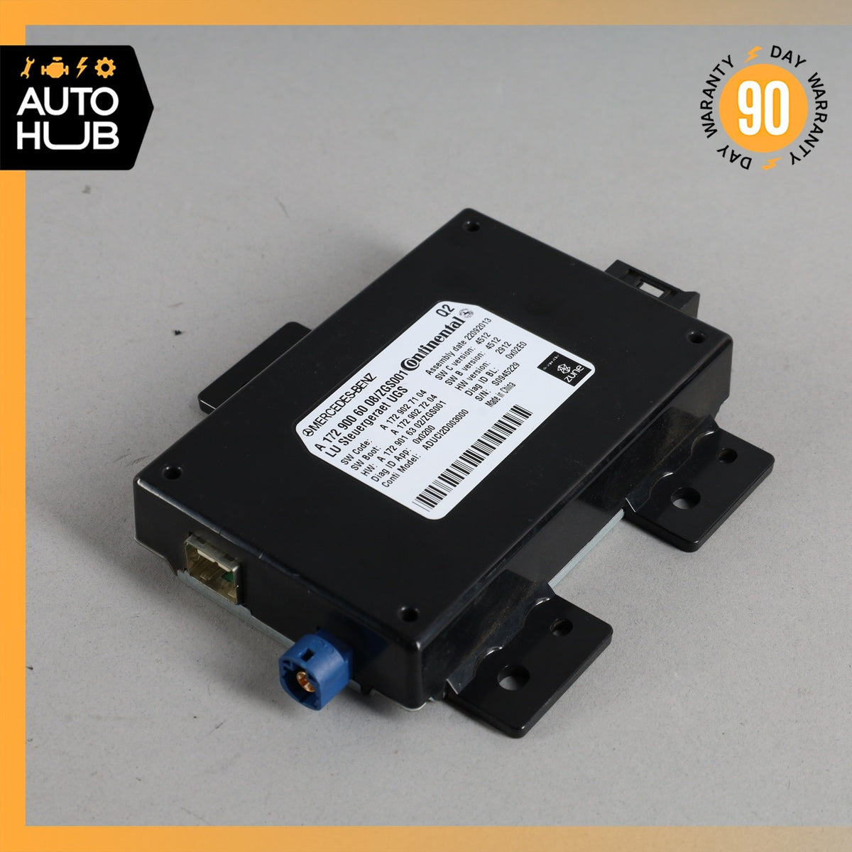 Mercedes W207 E350 C250 GL550 Communication Control Module 1729001906 OEM - photo 9