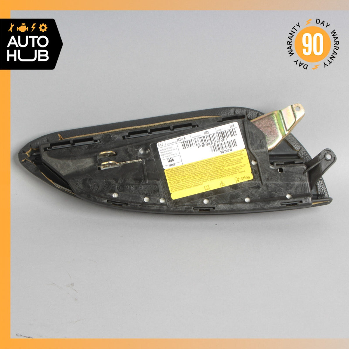 03-06 Mercedes W211 E55 E500 E320 Side Seat Airbag Air Bag Front Right Black OEM - photo 7