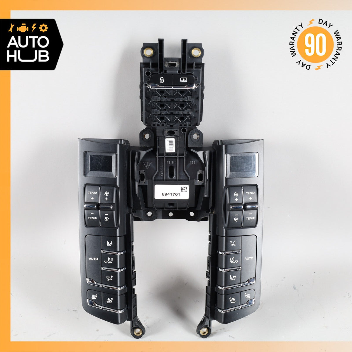 14-16 Porsche Panamera 970 Rear Console Climate Control Switch Control OEM - photo 2