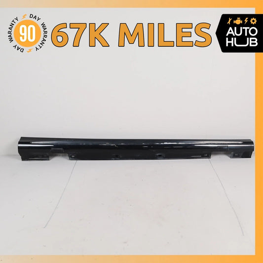 14-19 Mercedes W117 CLA45 AMG Sport Rocker Panel Side Skirt Right Side Black OEM - photo 1