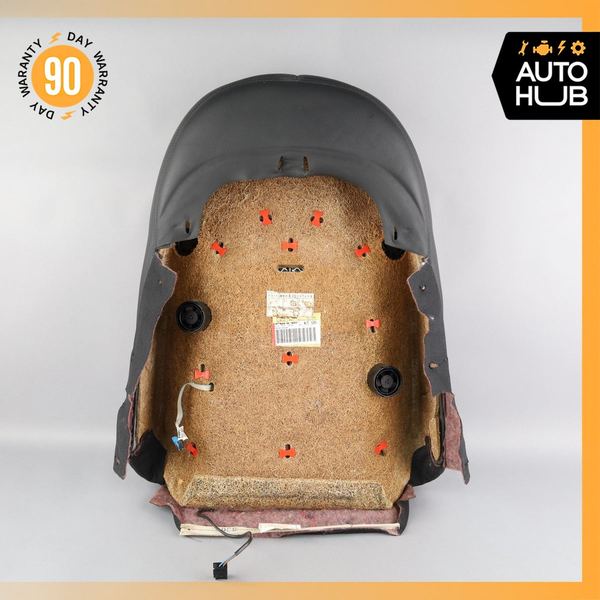 01-02 Mercedes W215 CL500 Front Right Passenger Top Upper Seat Cushion Black OEM - photo 7
