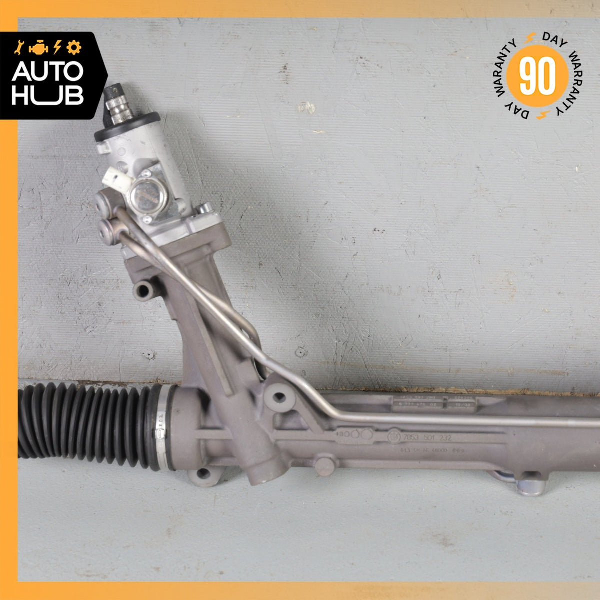 04-10 BMW E60 528i 550i 650i RWD Power Steering Rack & Pinion OEM 78k - photo 16