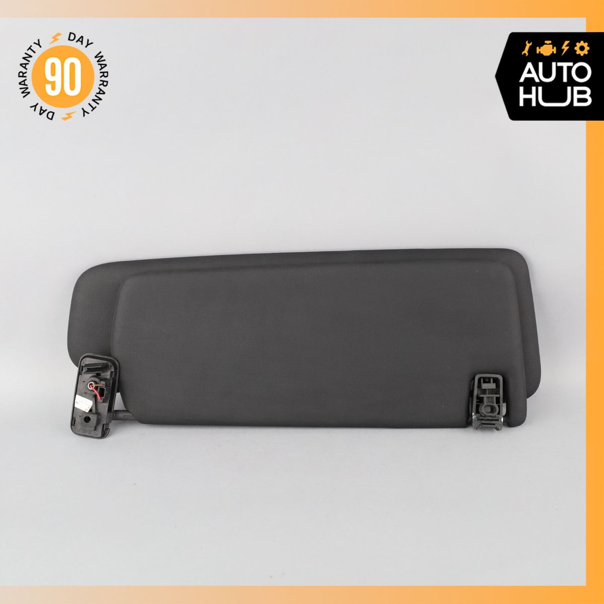 15-18 Porsche Cayenne 958 E-Hybrid Sun Visor Sunvisor Front Right Black OEM 64k - photo 6