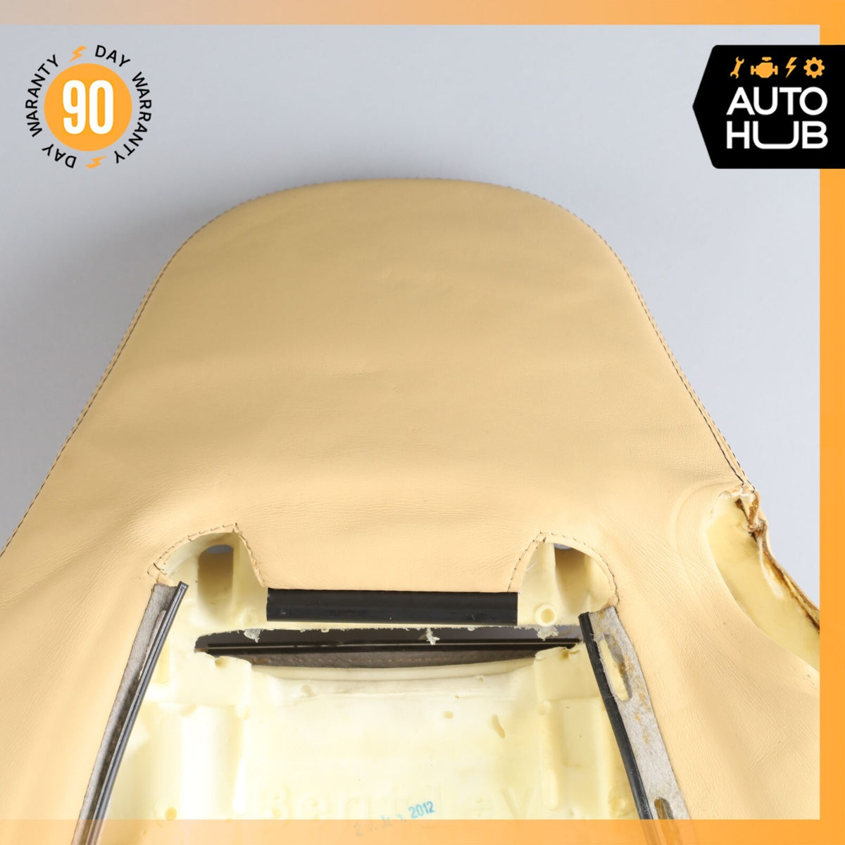 12-15 Bentley Continental GTC Front Right Side Seat Upper Back Cushion OEM 71k - photo 13