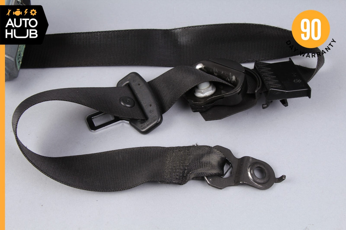 07-09 Mercedes W211 E550 E350 CLS550 Front Left Driver Side Seat Belt Black OEM - photo 4