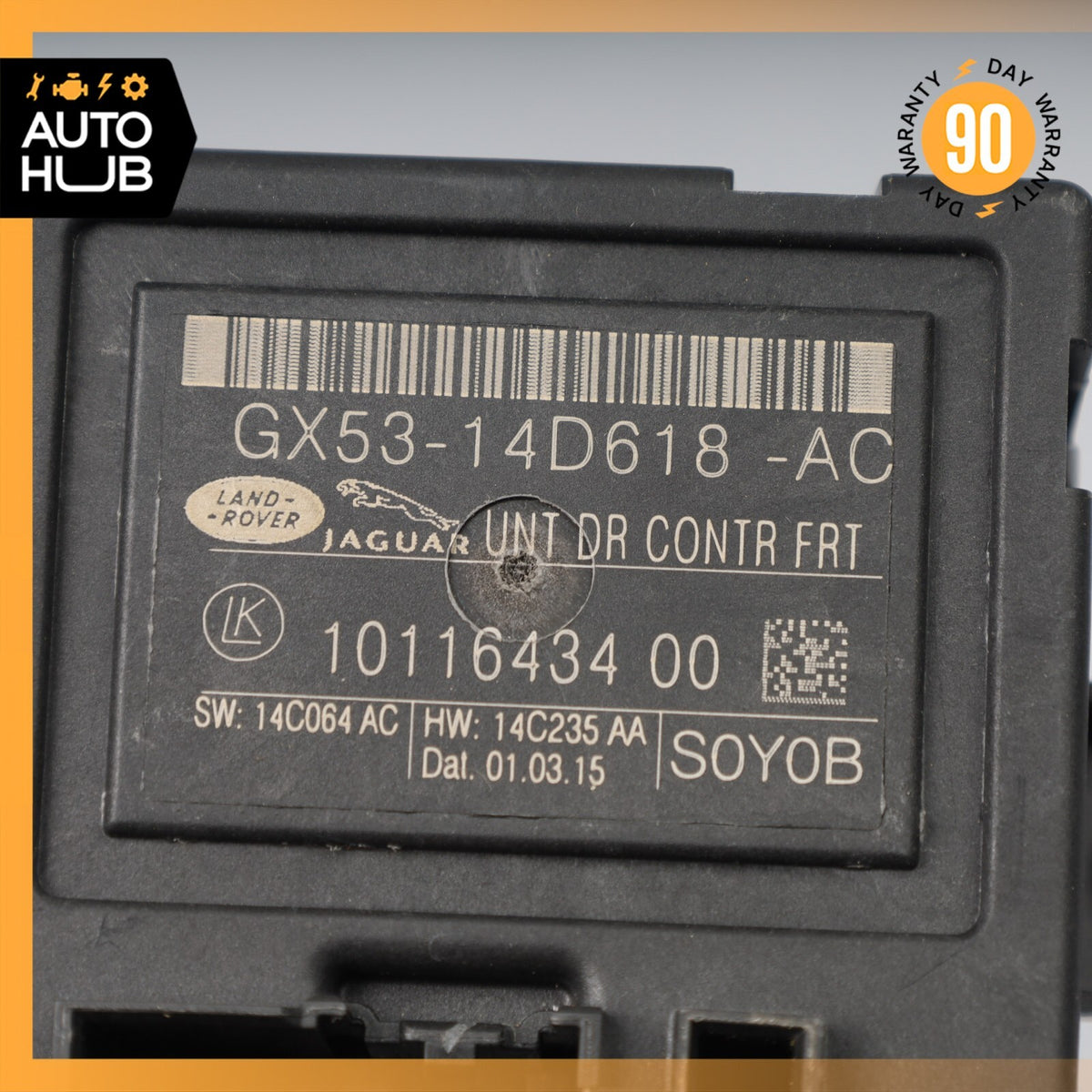 2016 Jaguar X152 F-Type Front Left Side Door Control Module GX5314D618AC OEM - photo 7
