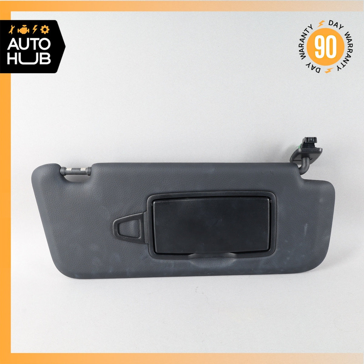 Mercedes W238 E400 C300 Right Passenger Side Sunvisor Sun Visor Black OEM - photo 1