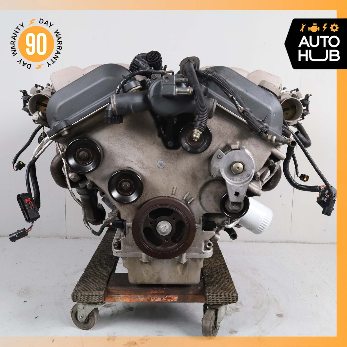 00-04 Aston Martin DB7 Vantage 5.9L V12 AM2 Engine Motor Assembly OEM 35k MILES - photo 11