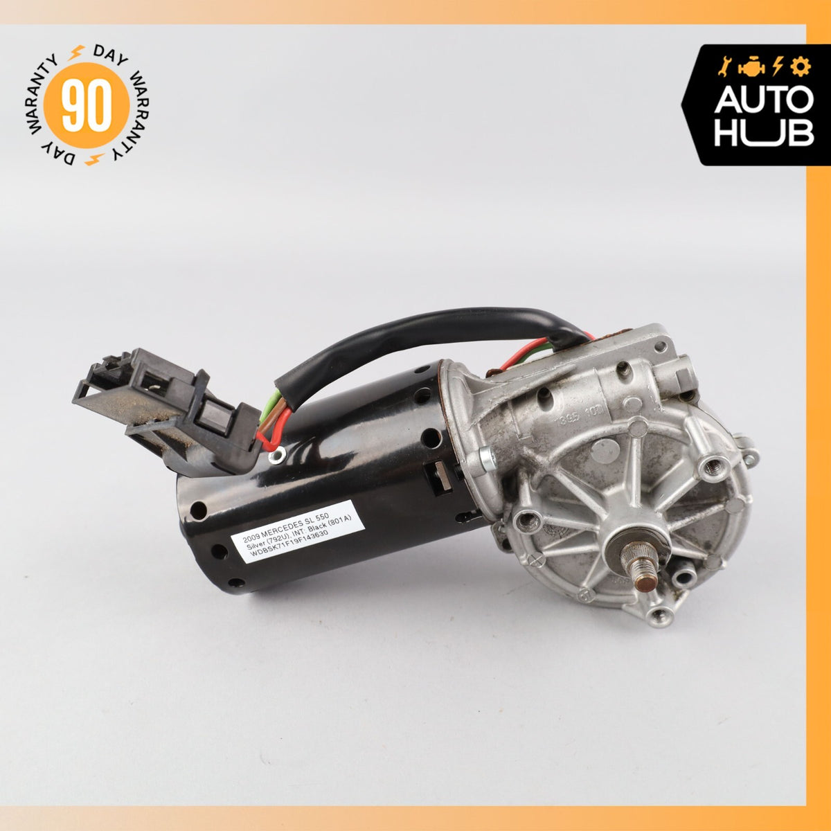 03-12 Mercedes R230 SL550 SL500 SL600 SL55 AMG Windshield Wiper Motor OEM - photo 4