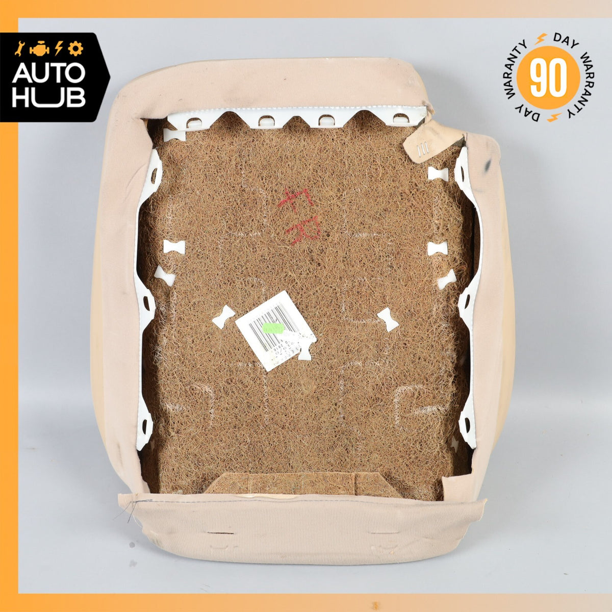 96-02 Mercedes R129 SL320 SL500 Right Side Top Upper Seat Cushion Beige OEM - photo 11