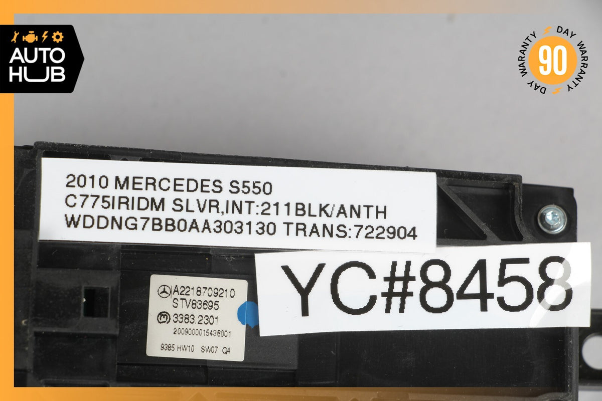 10-13 Mercedes W221 S550 S400 Rear Left or Right Side Window Control Switch OEM - photo 8