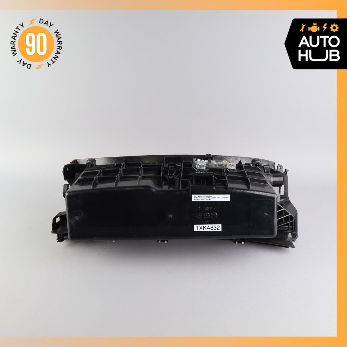 07-12 Mercedes R230 SL550 SL55 AMG Dash Dashboard Glove Box Compartment OEM 78k - photo 5