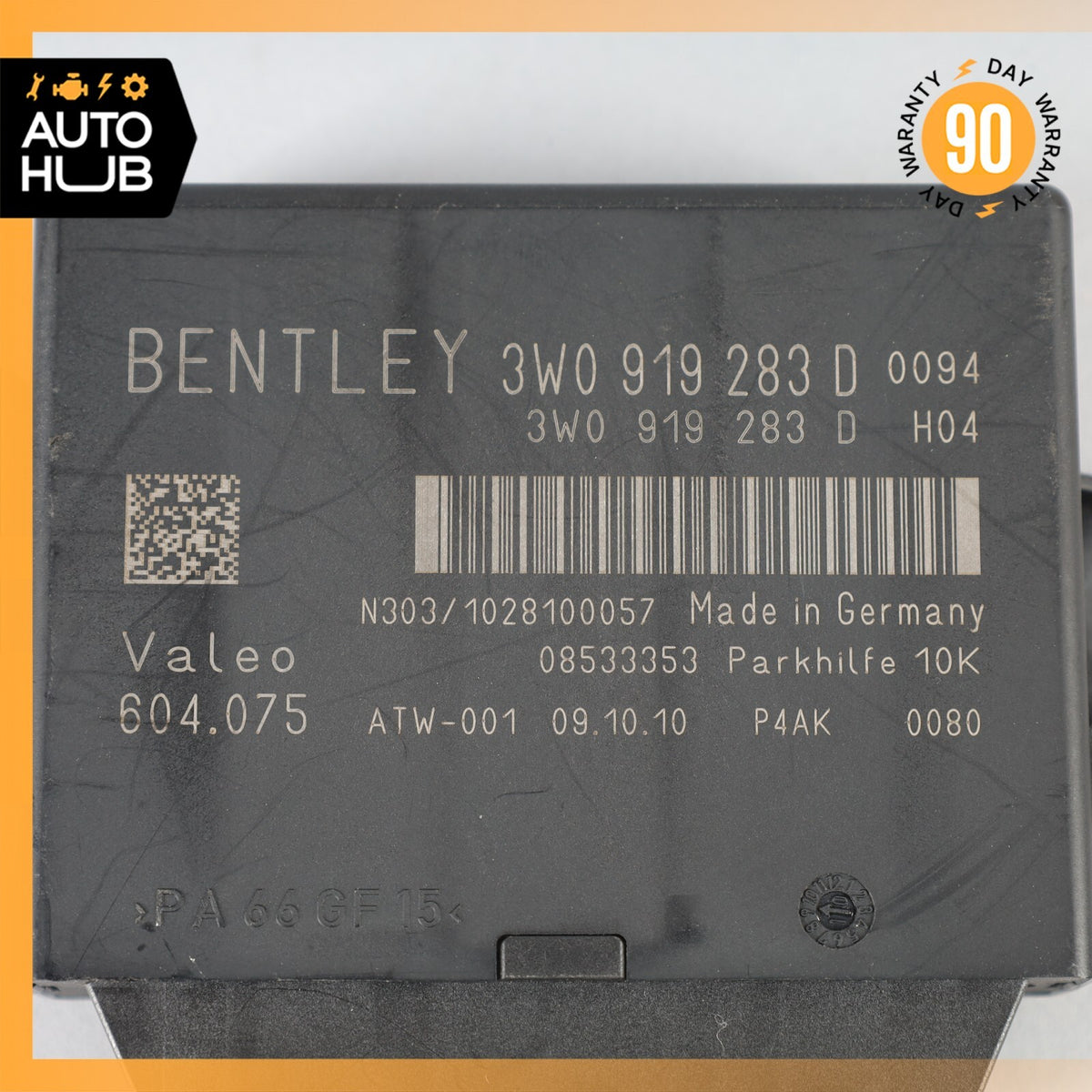 09-11 Bentley Continental GTC GT Park Parking Assist Control Module OEM 83k - photo 7