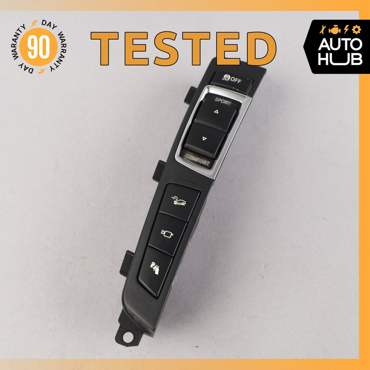 10-18 BMW F10 528i 740i Hybrid 640i 535i Center Console Sport Comfort Switch OEM - photo 1
