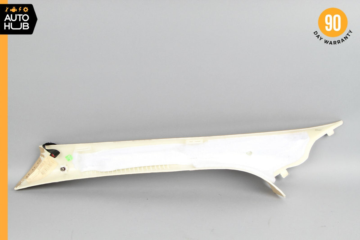 06-13 Mercedes W251 R350 R500 Front Right Interior Trim Panel A Pillar Beige OEM - photo 8