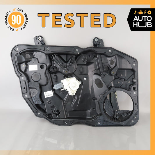 11-18 Porsche Cayenne 958 Front Left Side Door Window Regulator w/ Motor OEM - photo 1