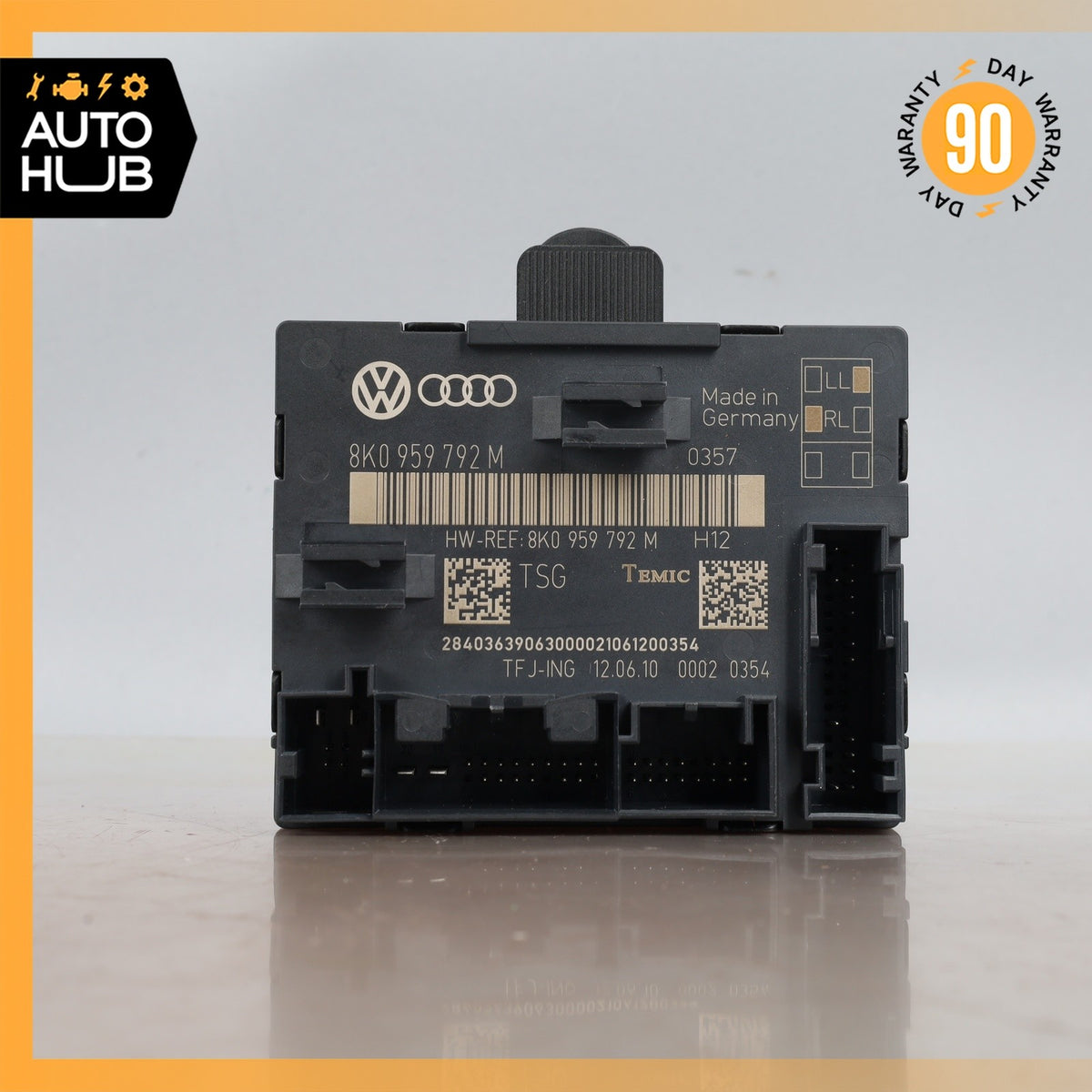09-12 Audi 8R Q5 Front Right Passenger Side Door Control Module OEM - photo 7