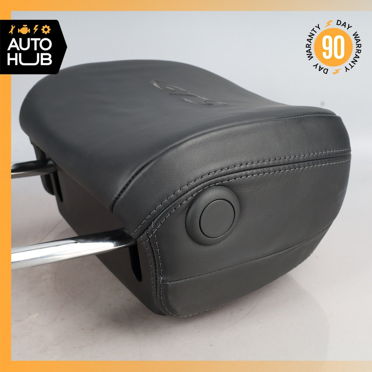 15-26 Porsche Macan 95B GTS Front Headrest Head Rest Leather Set of 2 OEM 44k - photo 8