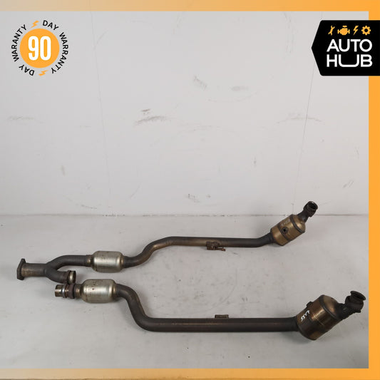 Mercedes W209 CLK350 C350 RWD Engine Exhaust Downpipe Left & Right Side Set OEM - photo 1