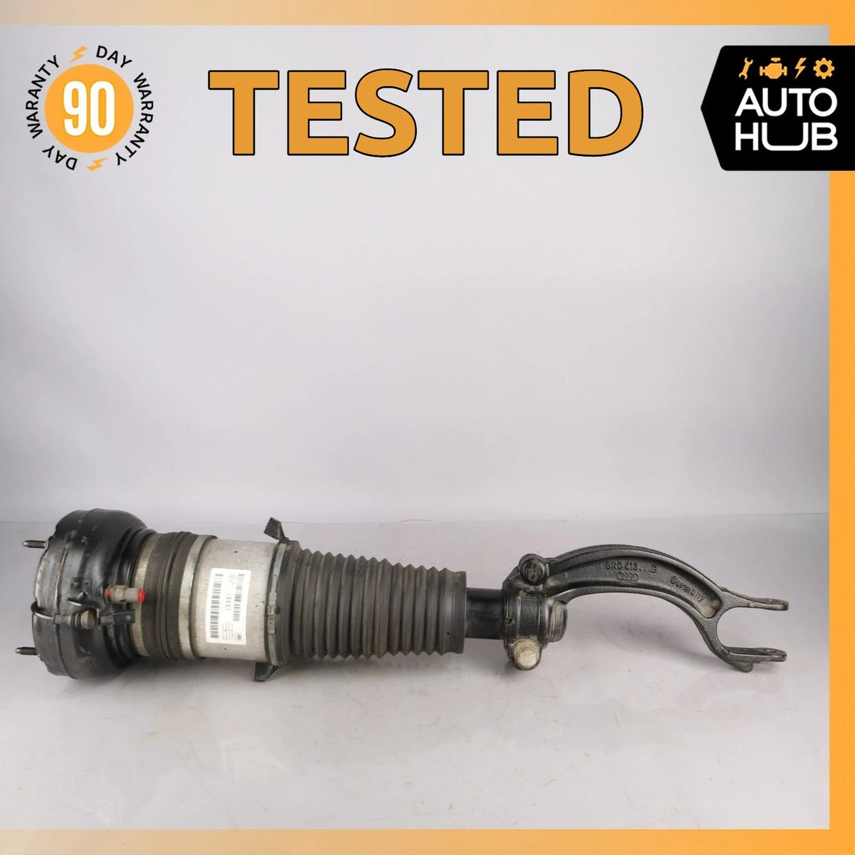 11-18 Audi D4 A8 Front Left Driver Side Air Shock Strut 4H0616039AE OEM - photo 1