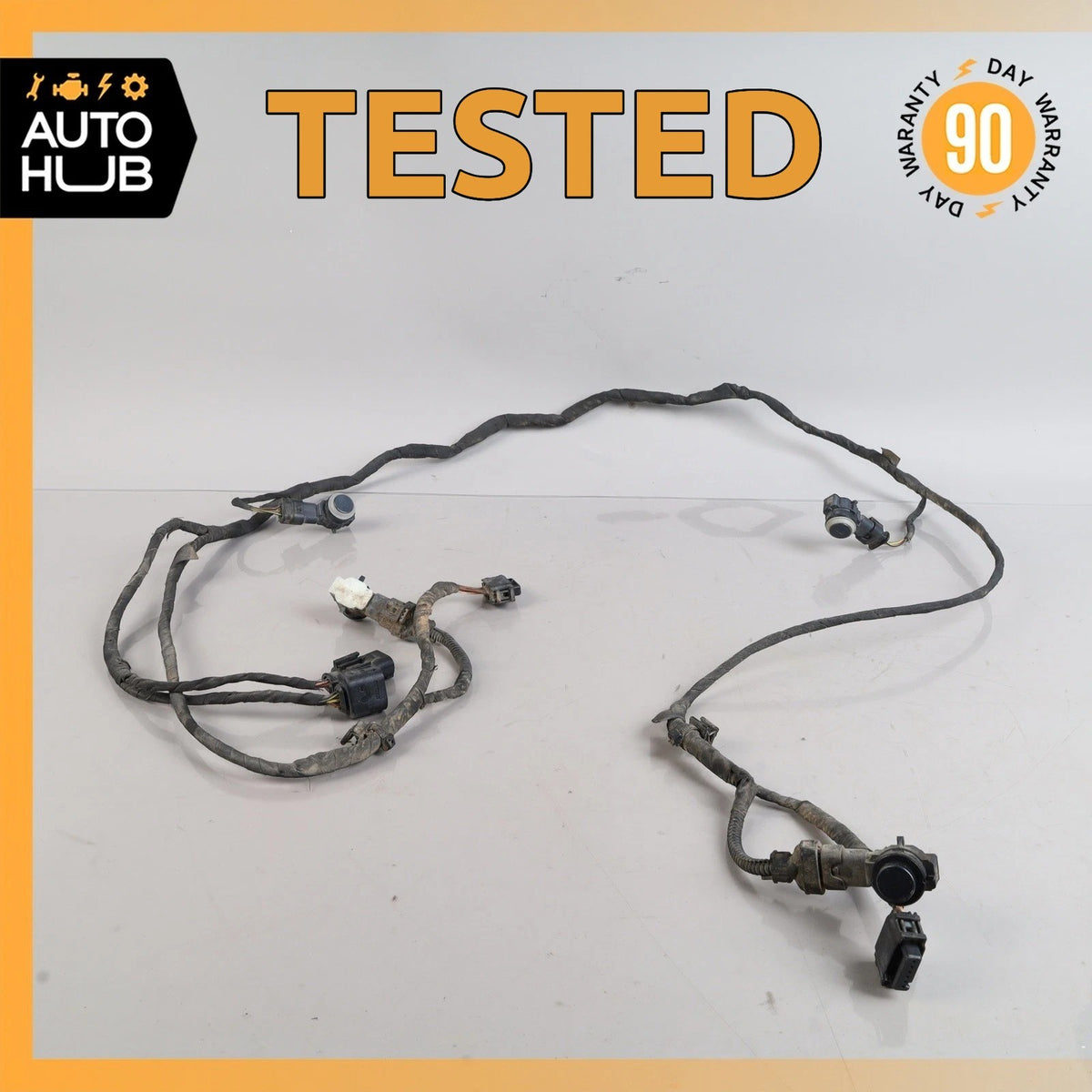 12-15 Mercedes X204 GLK250 Rear Bumper Parking Wire Harness PDC OEM - photo 1