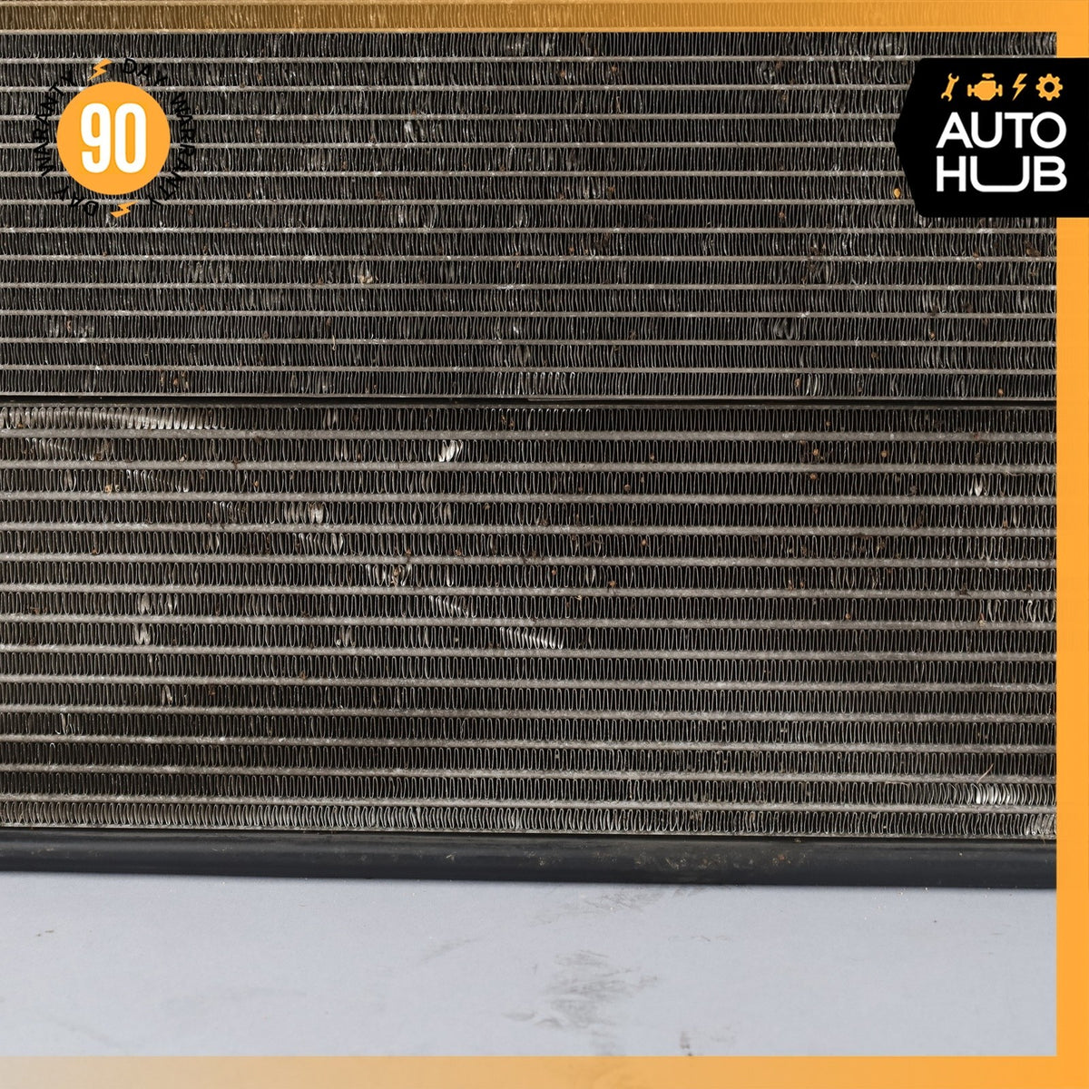 03-10 Porsche Cayenne 955 Turbo Engine Cooling Radiator A/C Condenser Cooler OEM - photo 7