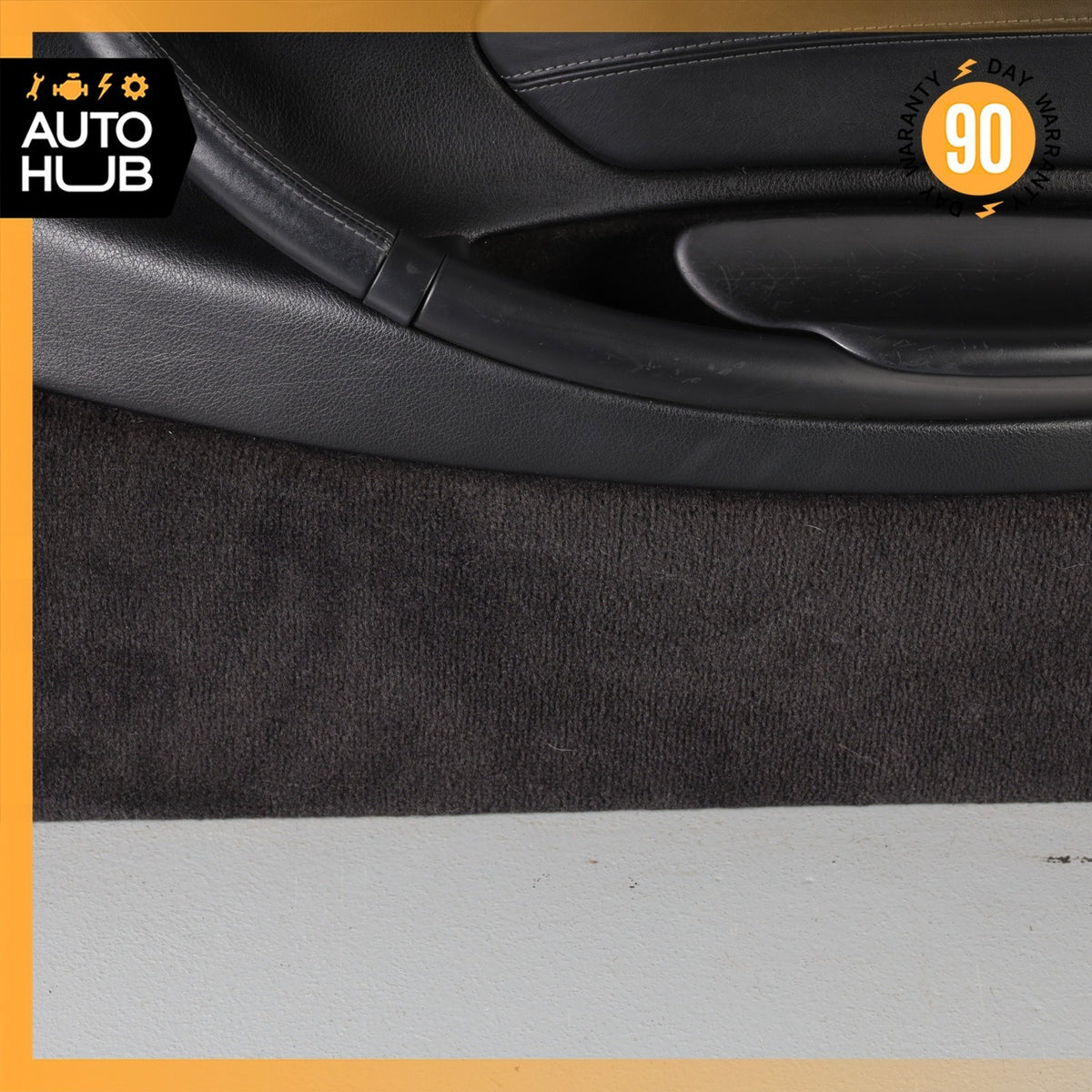 00-04 Porsche Boxster 986 Front Right Side Interior Door Panel Trim Black OEM - photo 6