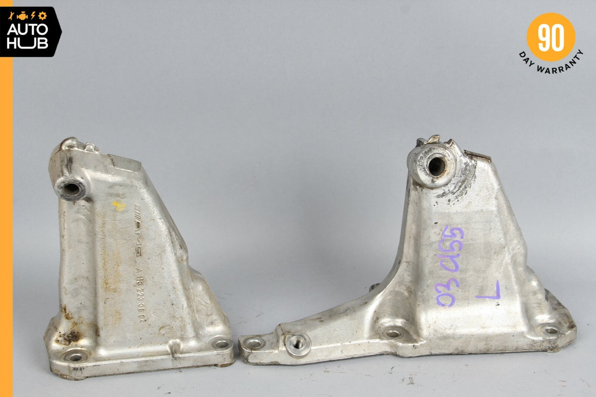 03-06 Mercedes W215 CL55 S55 Transmission Support Bracket Mount Left & Right OEM - photo 5