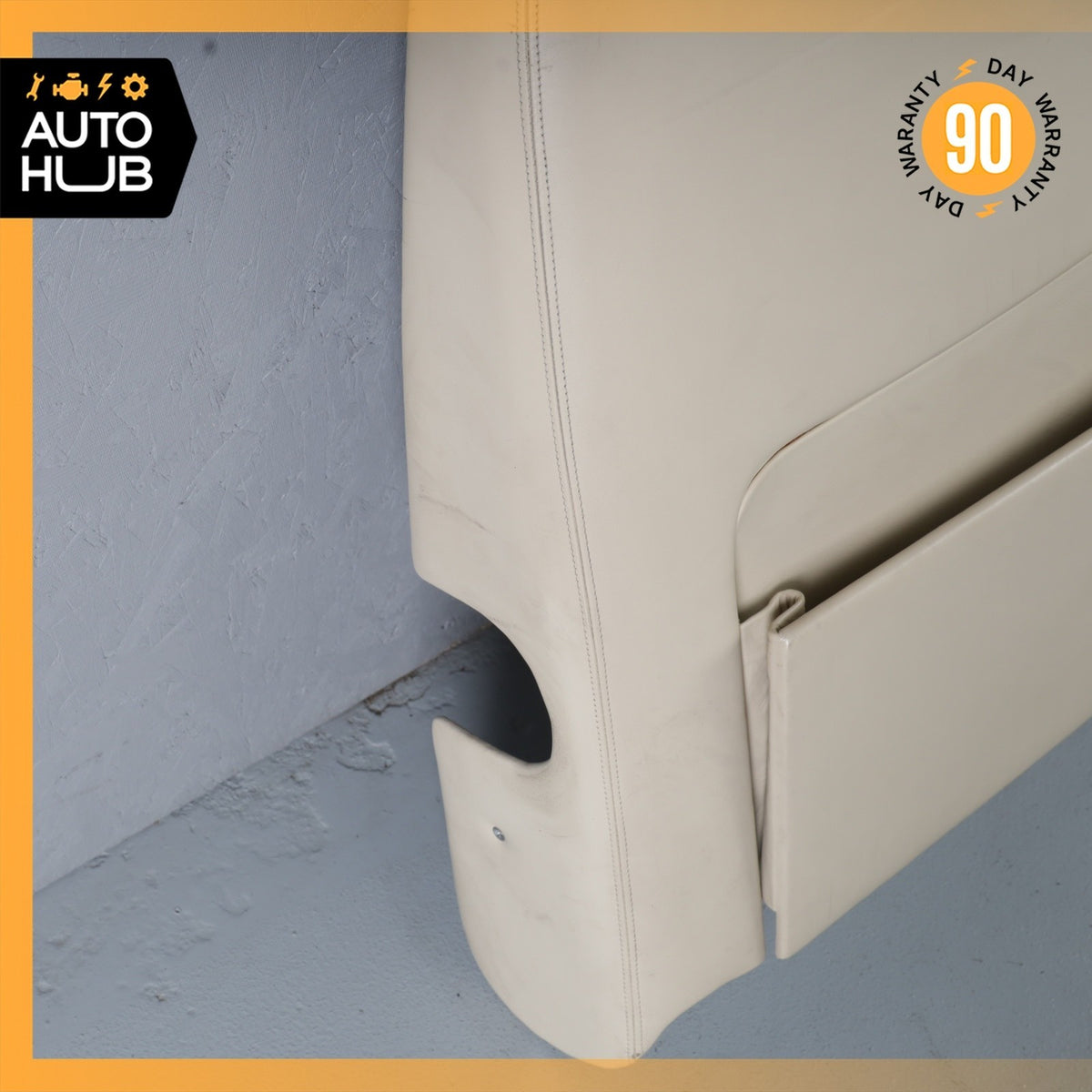 87-92 Bentley Eight / RR Silver Spirit Back Panel Seat Cover Front Right OEM - photo 9