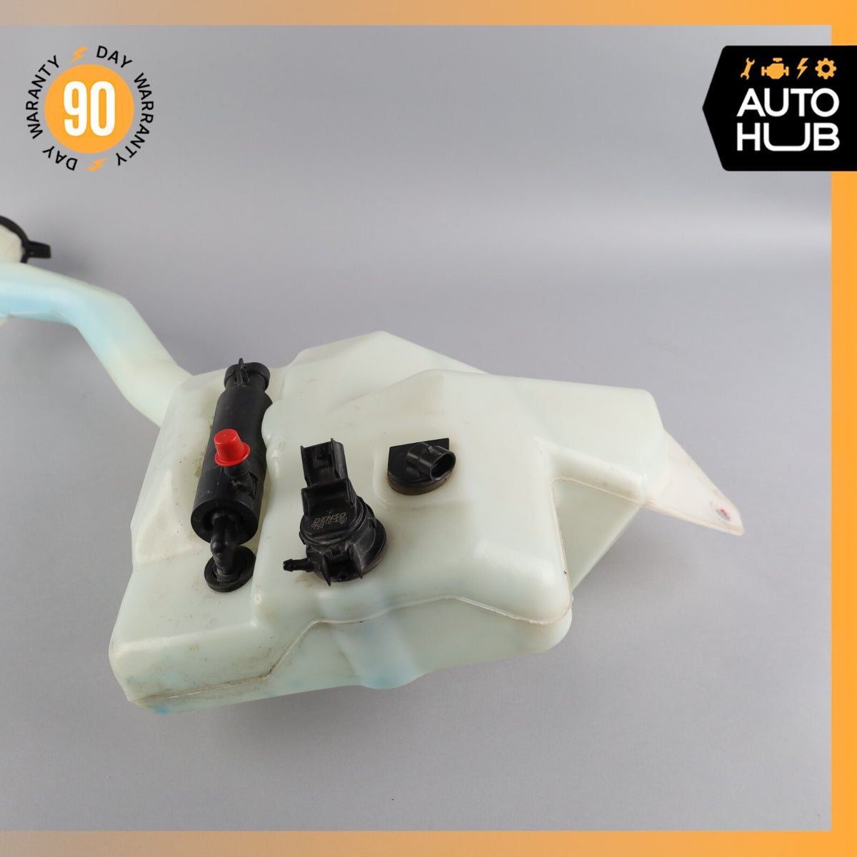 04-13 Cadillac XLR Headlight Windshield Washer Bottle Tank 10339236 OEM - photo 6