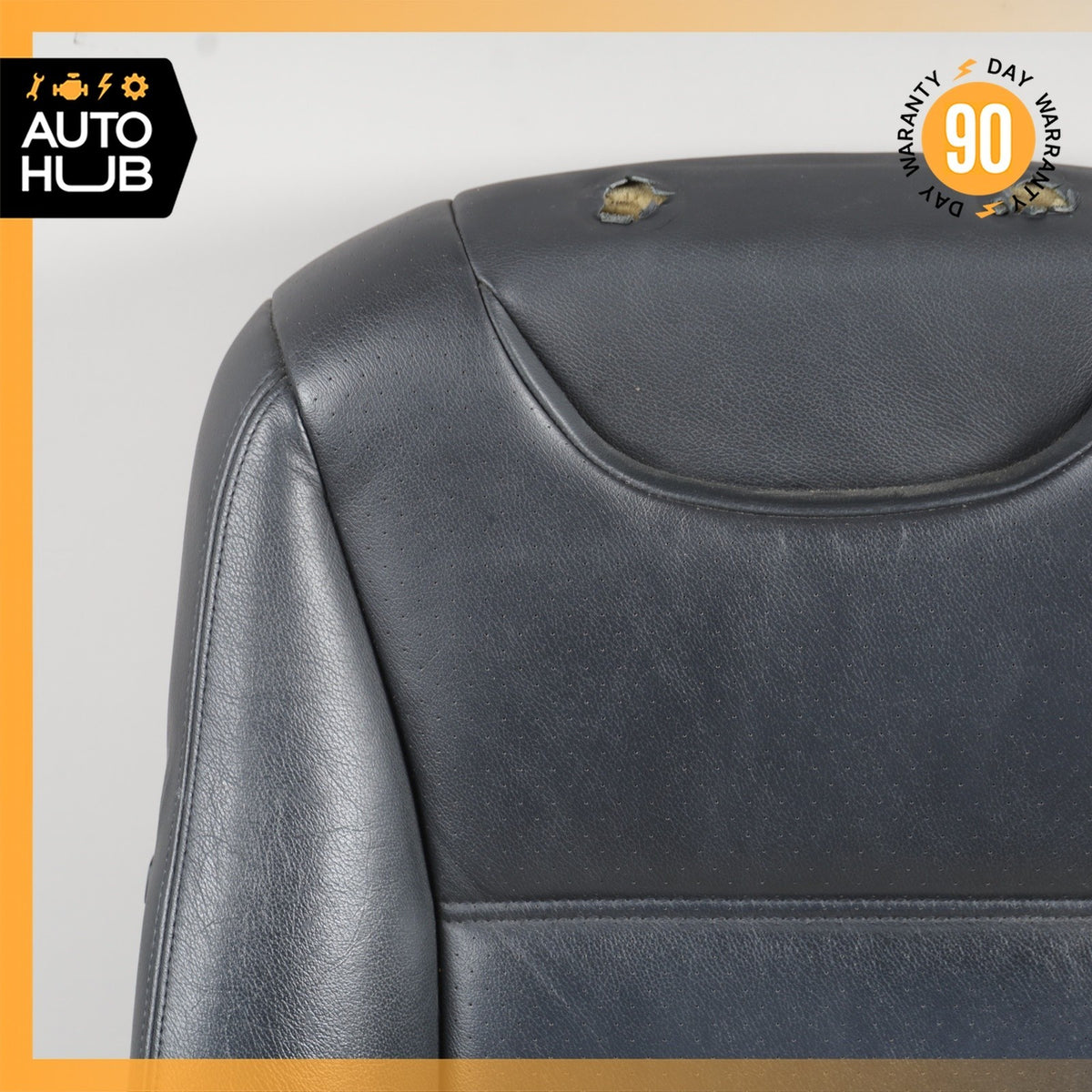 03-06 Porsche Cayenne 955 Front Right Side Seat Upper Cushion Black OEM - photo 2
