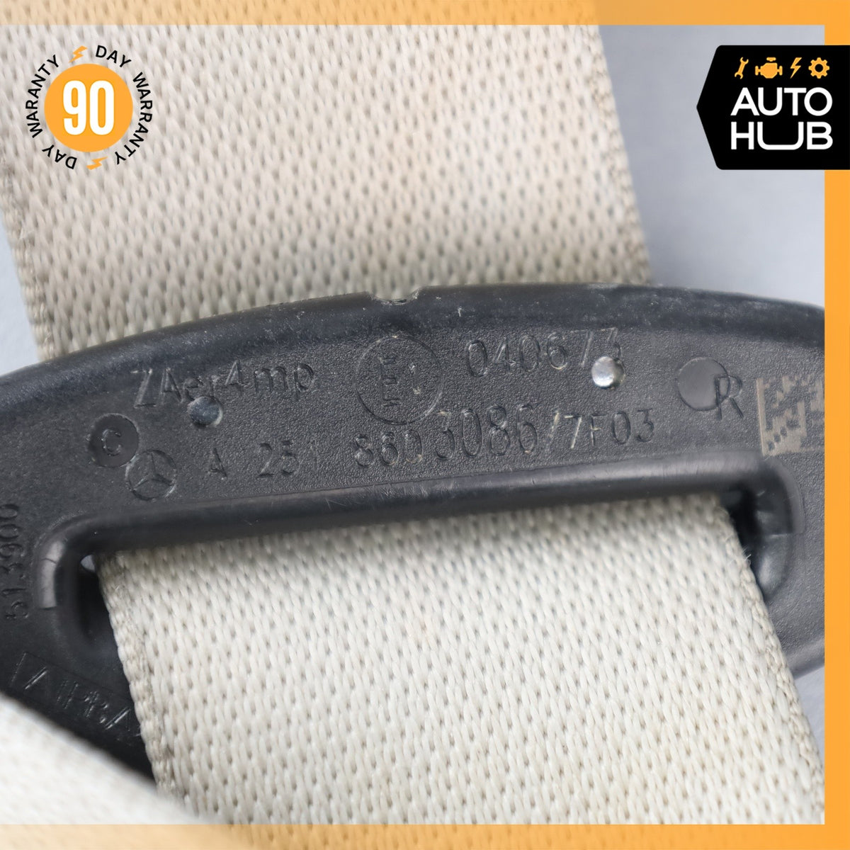 10-13 Mercedes X164 GL450 R350 Front Right Side Seat Belt Seatbelt OEM - photo 22