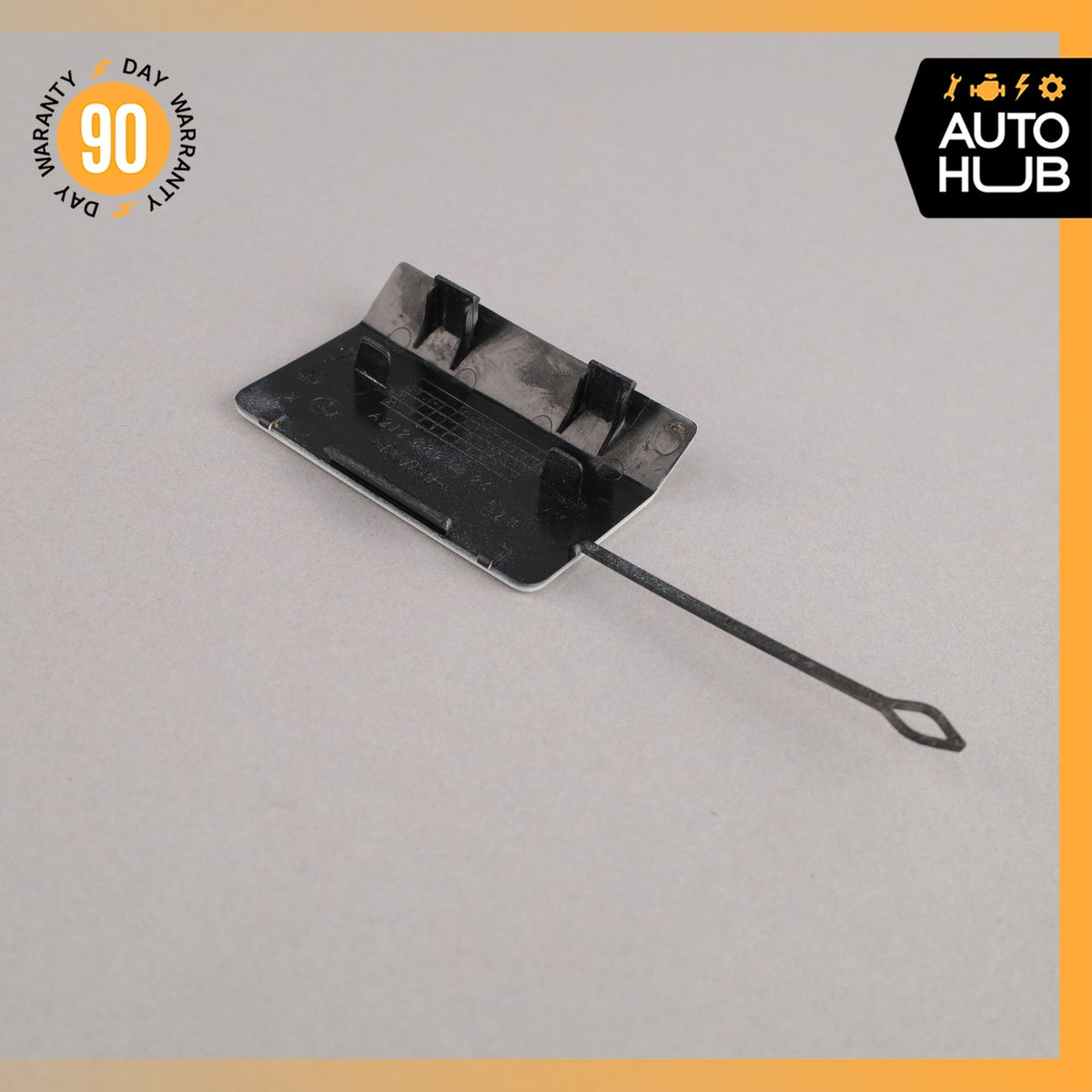 Mercedes W212 E350 Rear Bumper Tow Hook Hitch Cover Lid OEM - photo 7