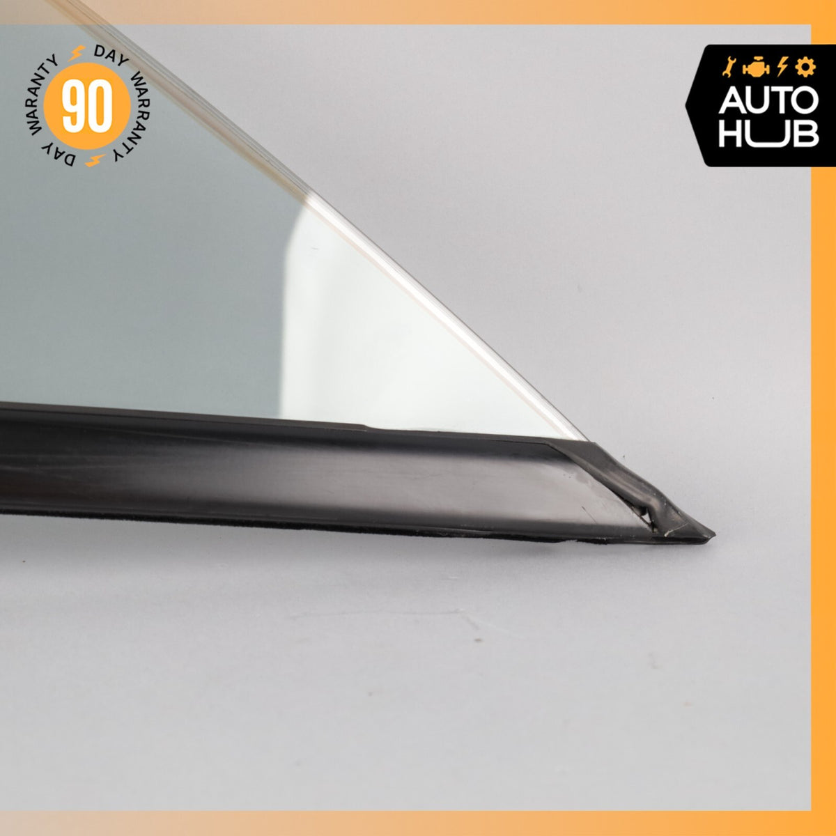 03-17 Bentley Continental GT Front Left Side Door Vent Window Glass OEM 56k - photo 7