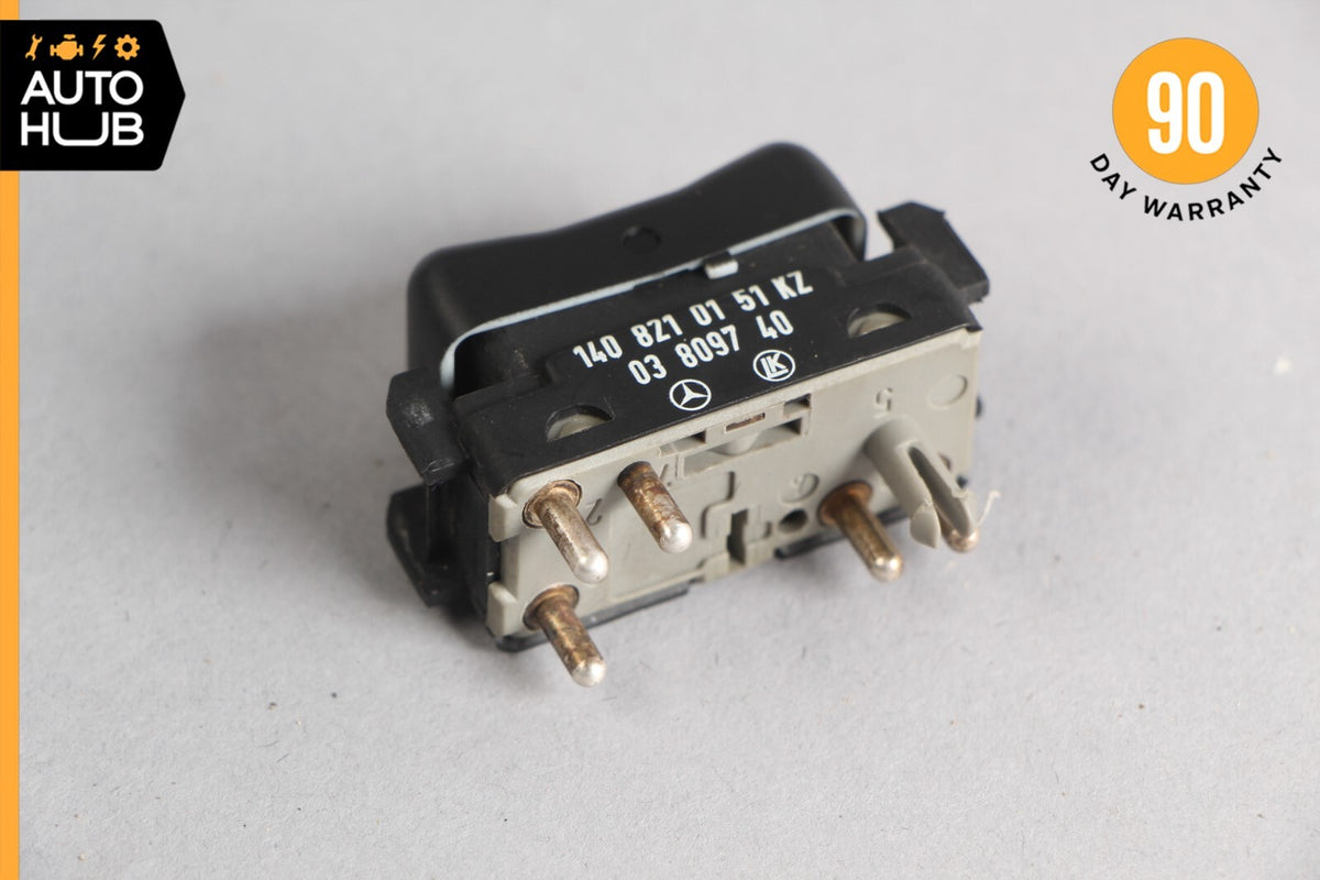 92-99 Mercedes W140 S500 400SEL Window Regulator Control Switch Button OEM - photo 4