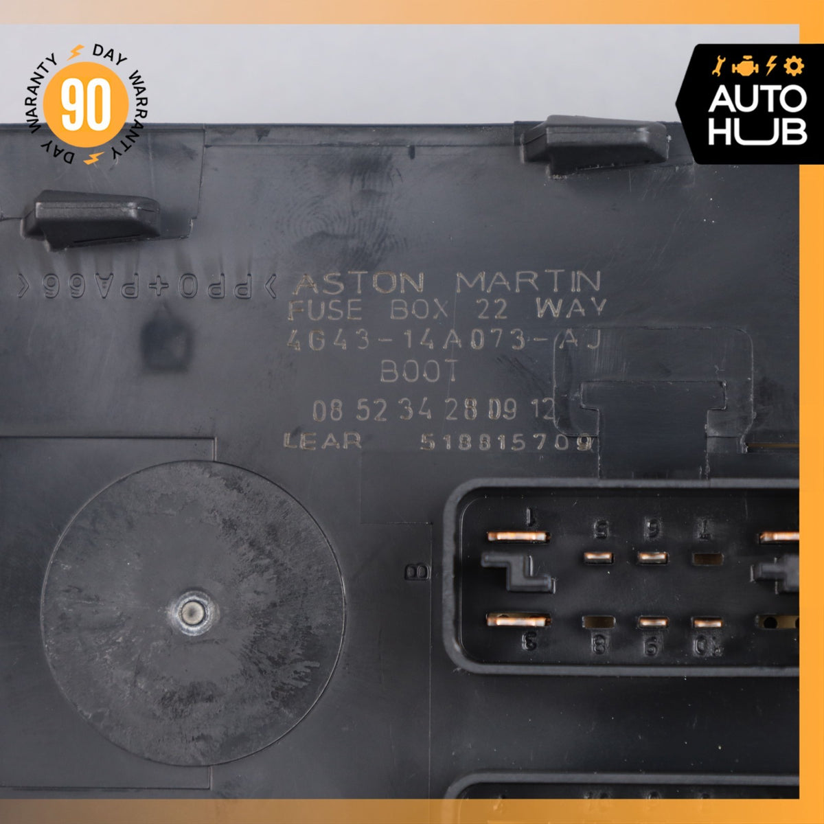 Aston Martin V8 Vantage DB9 Rear Trunk Fuse Box Relay Junction 9G4370290AL OEM - photo 12