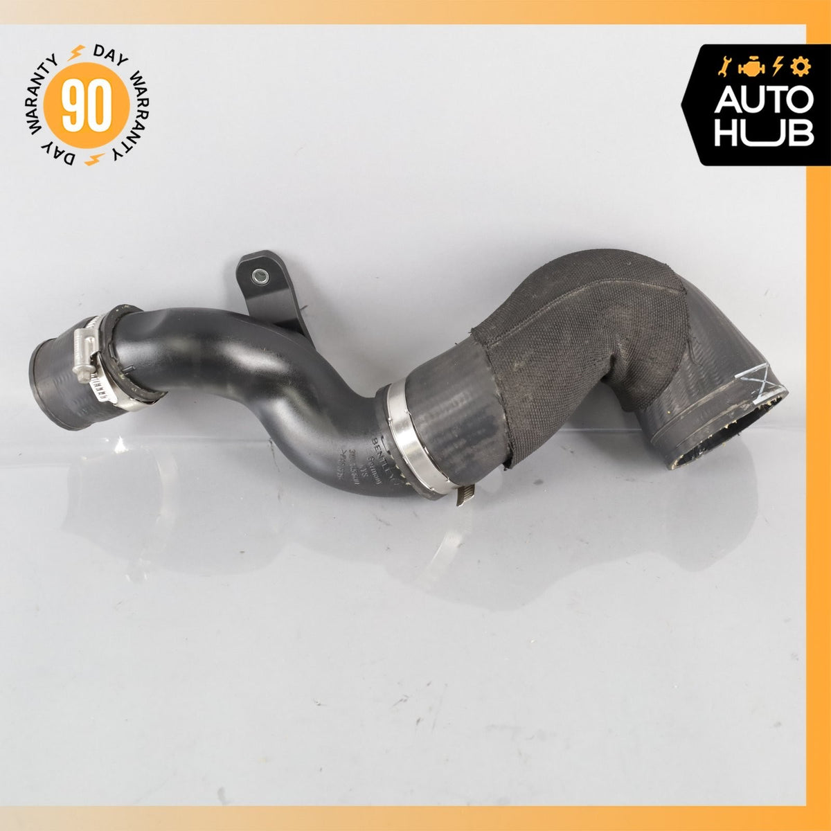 03-12 Bentley Continental GT GTC 6.0L W12 Right Side Intercooler Hose Pipe OEM - photo 7