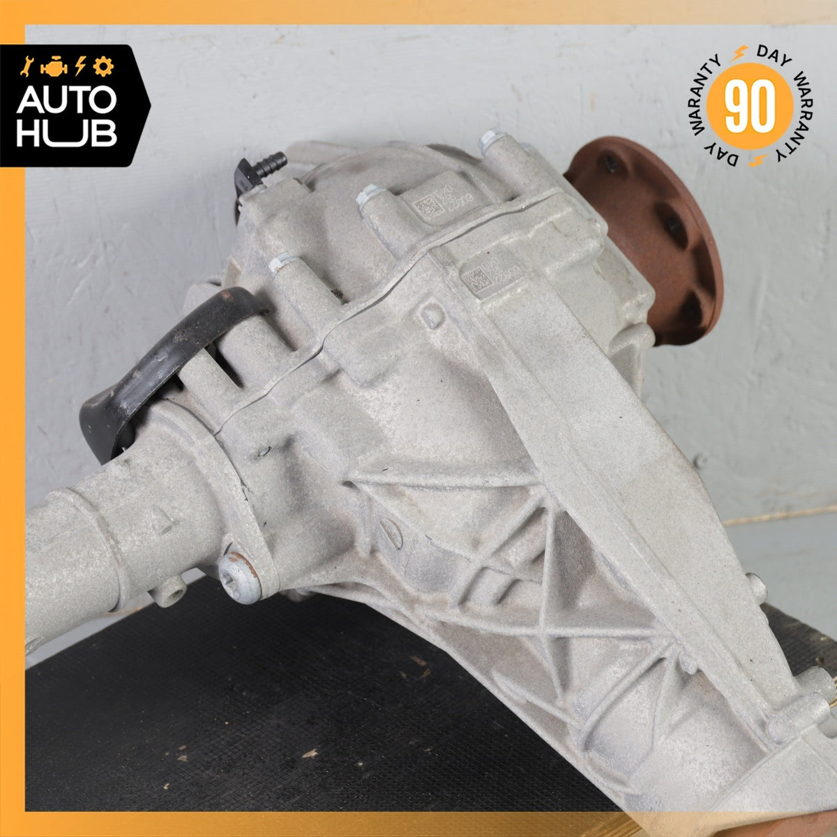 03-10 Porsche Cayenne 955 S N/A Front Differential Axle Carrier Diff OEM - photo 4