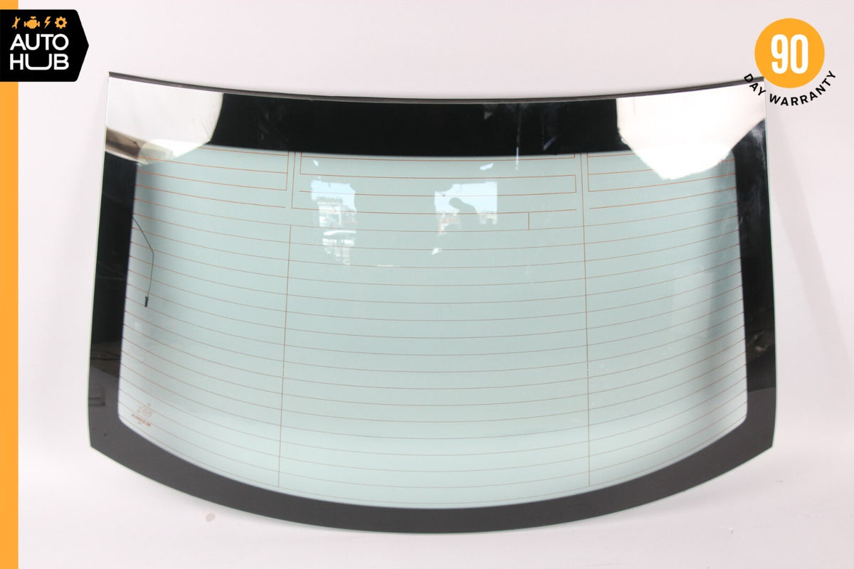 10-17 Mercedes W204 C250 E350 E550 Coupe Rear Windshield Window Glass OEM - photo 1