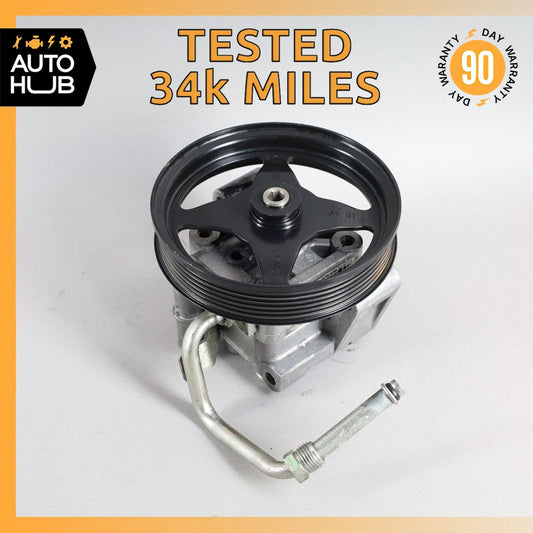 05-13 Aston Martin DB9 DBS V12 Vantage Power Steering Pump 4G433A696AA OEM 34k - photo 1