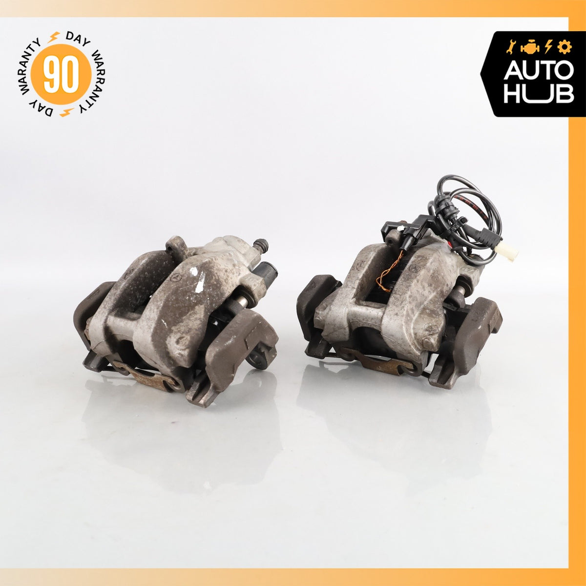 07-12 Mercedes R230 SL550 Rear Brake Caliper Calipers Set 2214230481 OEM - photo 2